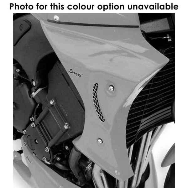 Ermax Ermax radiator cheeks | gloss black (midnight black) | yamaha fz1-n 2006>2015